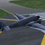 Ju-52 with bumpmap and reflection shader